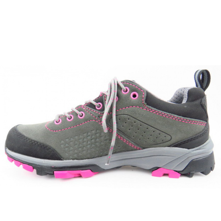 Brütting Damen Mount Brady Low Wanderschuh In Grau/Pink