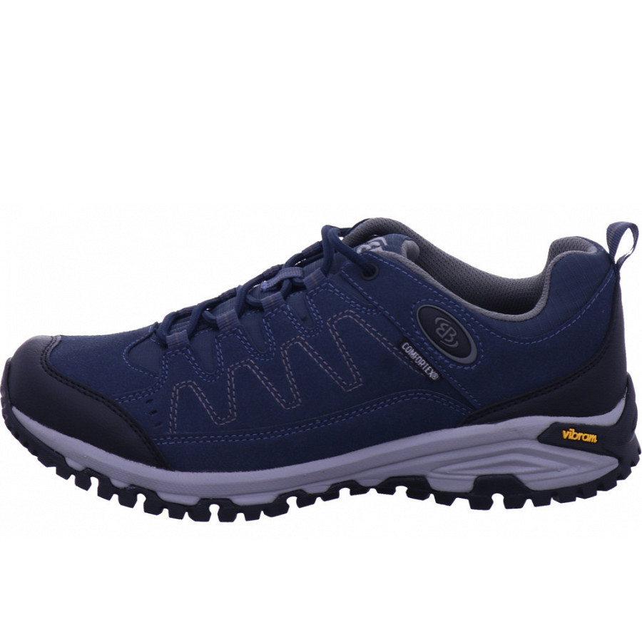 Brütting Herren Marine/Grau Halbschuhe In Blau