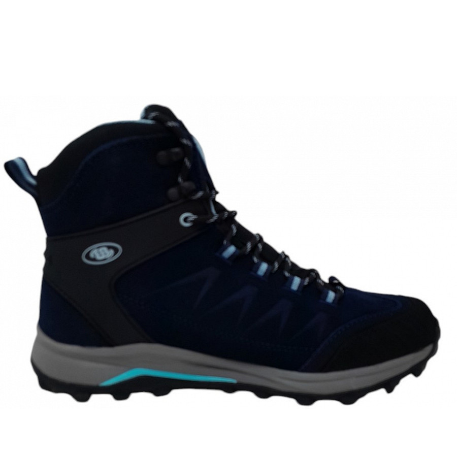 Brütting Damen Mount Chester High Wanderstiefel In Marine Blau